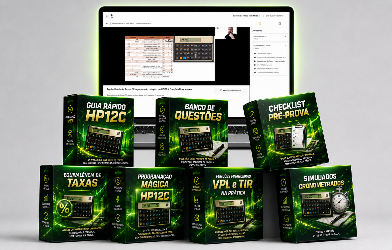 Desafio HP12C Sem Medo — aulas e bônus inclusos